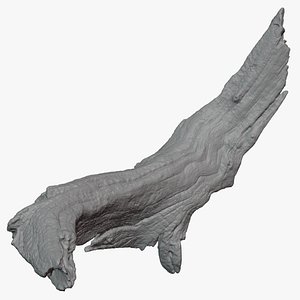 3D Tree Trunk Piece 02 - For 3D Print model