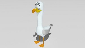 Goofy seagull
