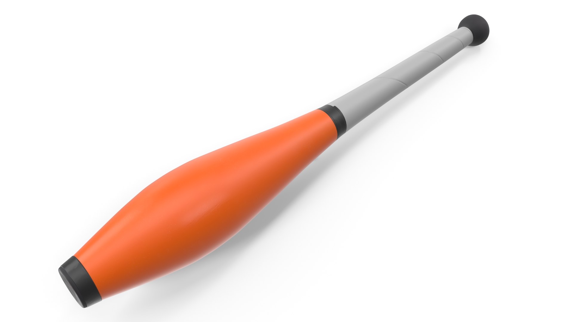 Juggling Quille Orange 3D model preview