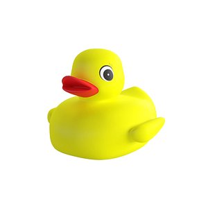 3D Rubber duck model