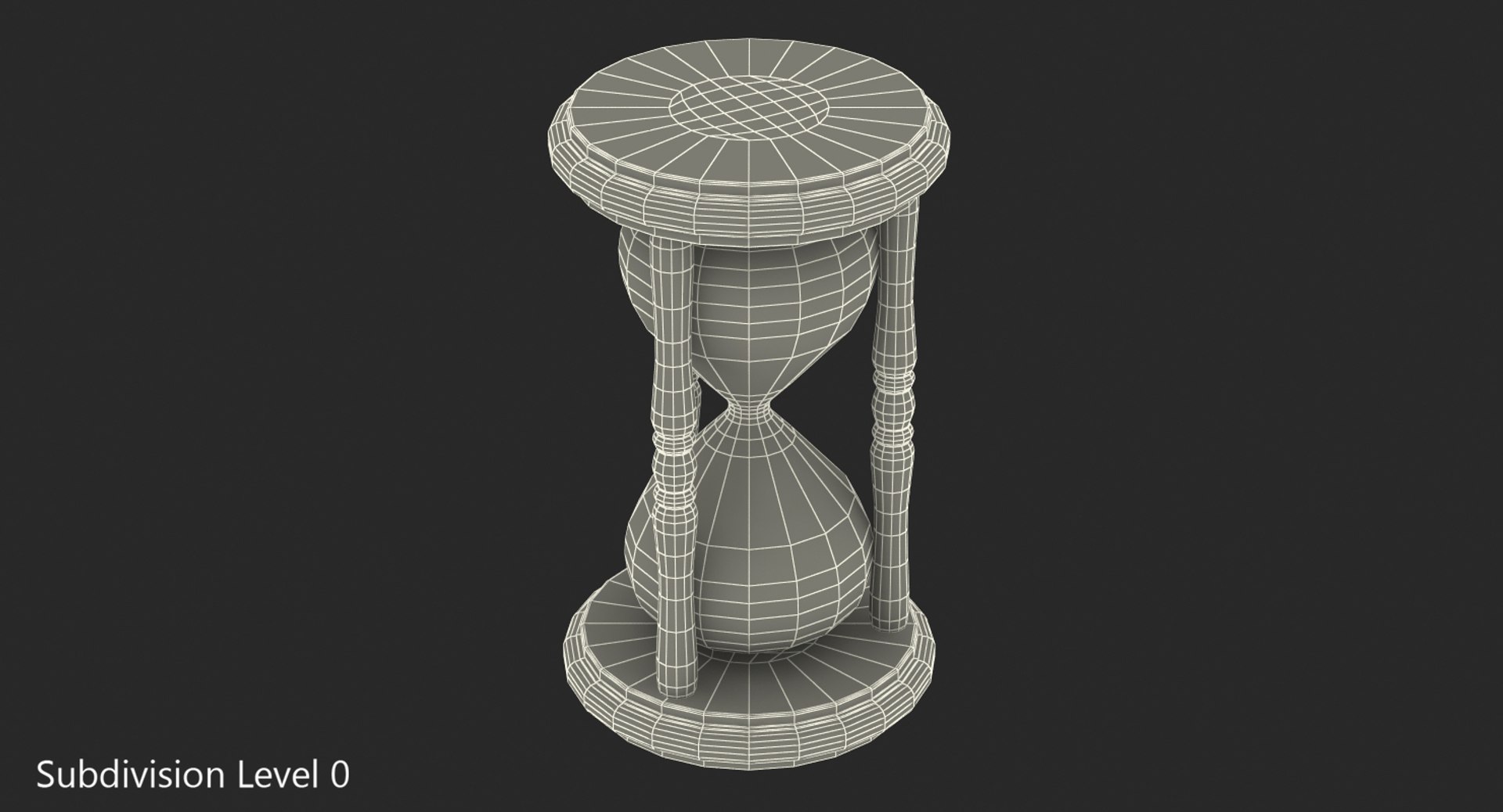 Wood Hourglass Timer Time 3D Model - TurboSquid 1297427