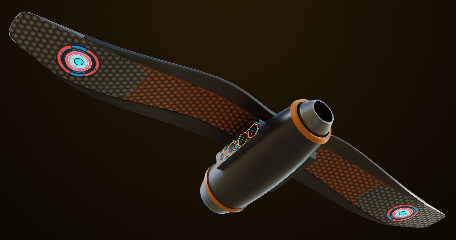 3D Sci Fi HoverBoard 6 All PBR Unity UE Textures Included - TurboSquid ...
