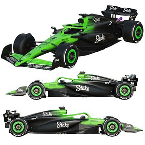 3D F1 Stake Sauber C45 2025 model