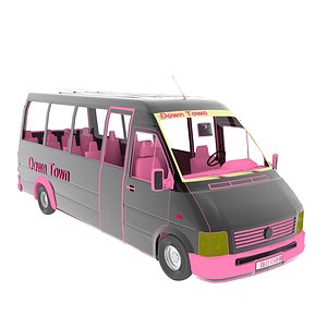 Minibus 3D model