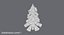 Snowy Pine 03 Low Poly