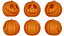 3D Halloween Pumpkin Collection