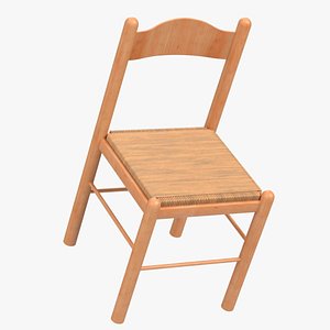 Wooden kitchen chair model