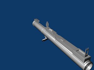 M72 LAW High poly and lower poly
