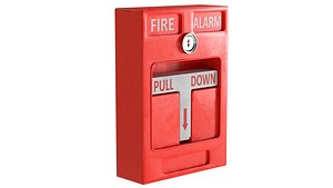 Fire Alarm Box 3D model