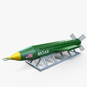 massive ordance air blast 3D model