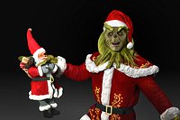 Scan Cosplay Gifted Grinch