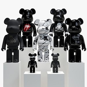 Bearbrick  BLACK Set