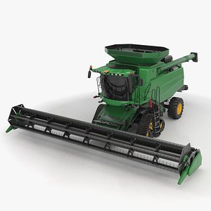 Generic Combine Harvester 01 3D