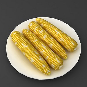 Corn lowpoly