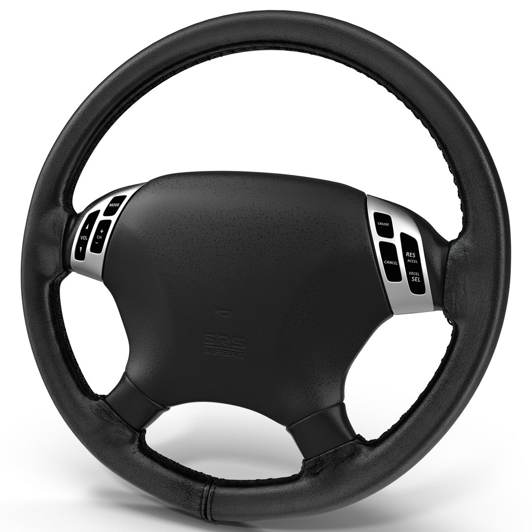Steering Wheel 3D model preview