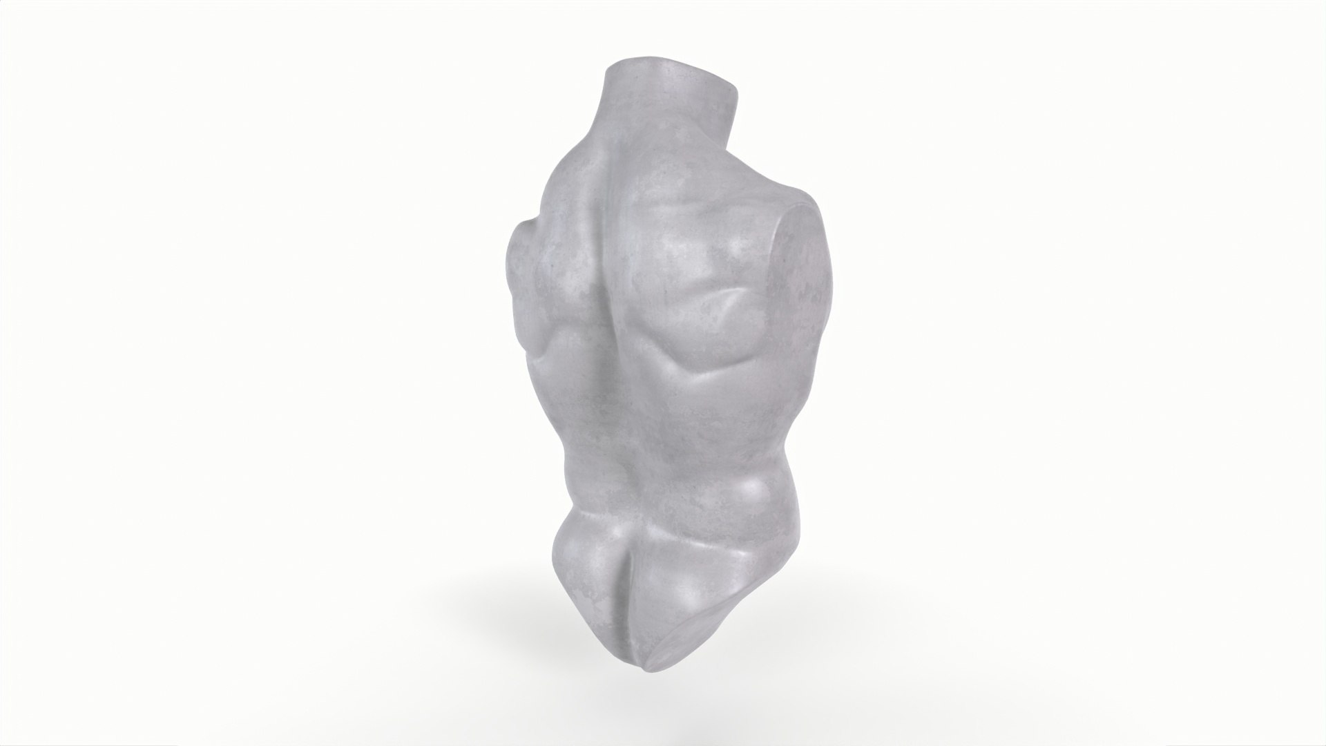 Male Torso Base Mesh 3D Model - TurboSquid 1813284