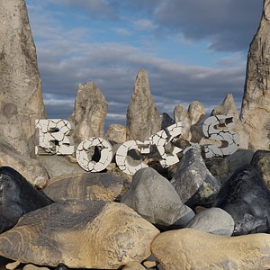 Rocks Pack 3D model