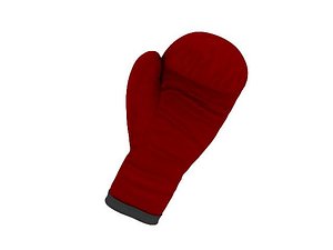 boxing glove 3d obj