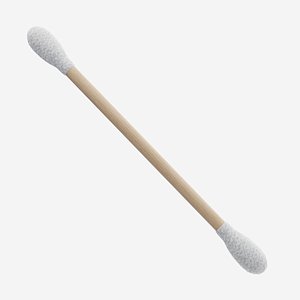 3D medical cotton swab