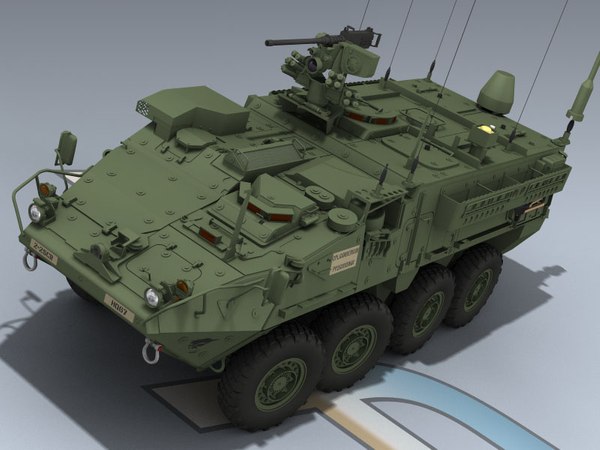 3d obj m1130 cv stryker