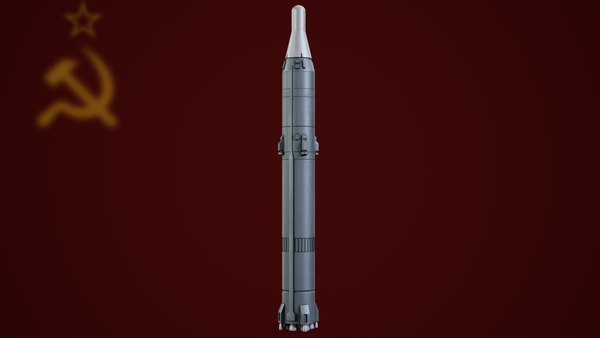 R-36弾道ミサイル3Dモデル - TurboSquid 1857688