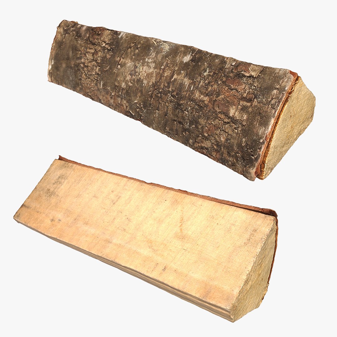 3d Wooden Logs Scan