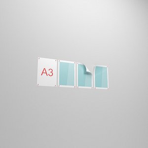 3D a3 posters