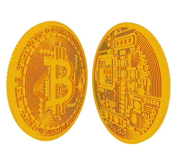 bitcoin coin 3D
