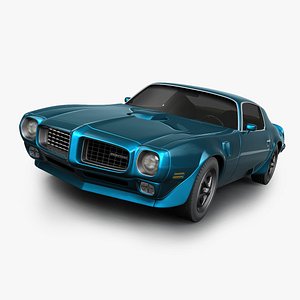 pontiac firebird 1970 3D model