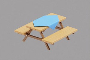 Wood Picnic Table