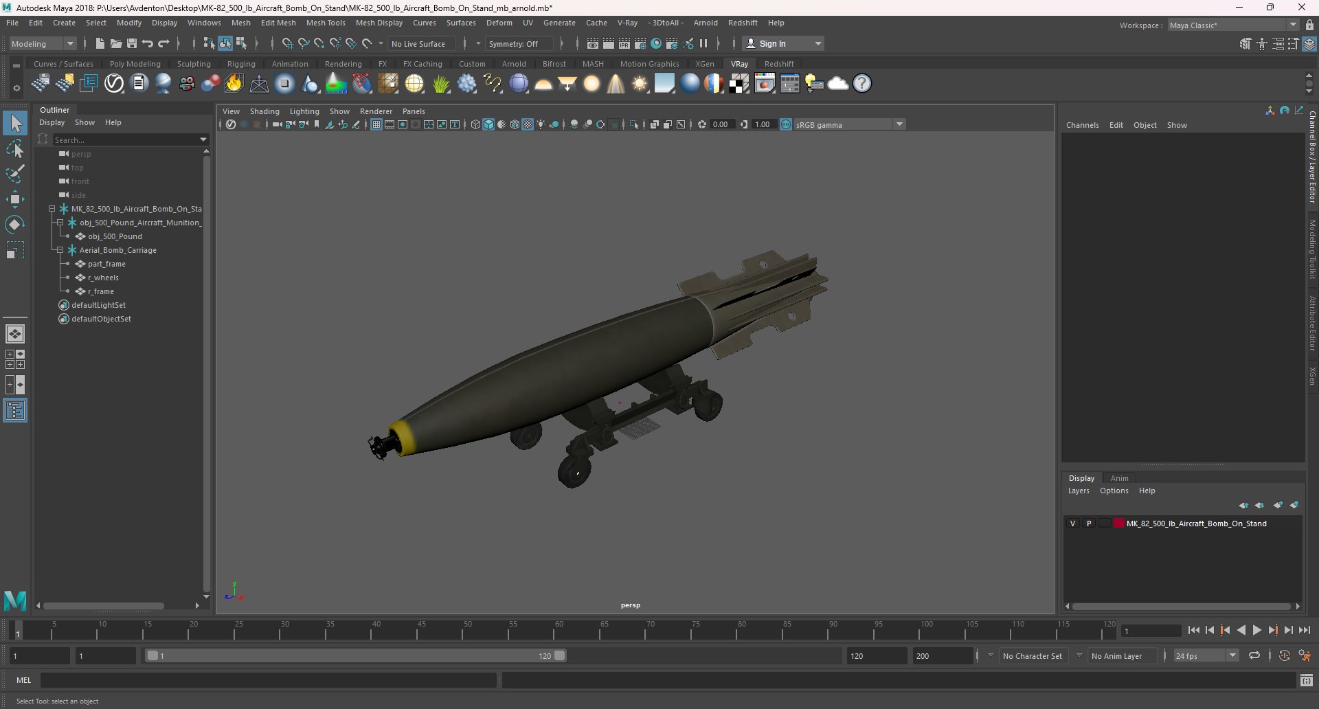 3D MK-82 500 lb Aircraft Bomb On Stand https://p.turbosquid.com/ts-thumb/sp/2hjuY4/Al/mk82_500_lb_aircraft_bomb_on_stand_1002/jpg/1744232467/1920x1080/fit_q87/b23ad3d7cdf833cf62d544054d07f6fc5195e9ab/mk82_500_lb_aircraft_bomb_on_stand_1002.jpg