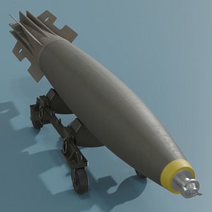 MK-82 500 lb Aircraft Bomb On Stand