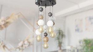 3D model Ceiling Modern Lamp