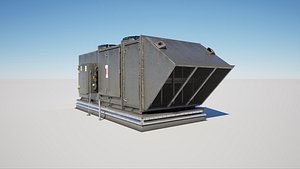 3D Air Ventilation Unit model