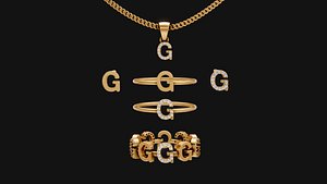 letter g set