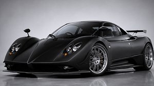 3D Pagani Zonda F 2005 Supercar 3D Model model