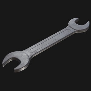 Wrench Game Ready PBR 3D model