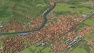 Italy set 3 - city and urban model