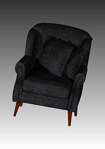 furniture armchair 3d c4d