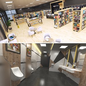 Book Store and RestRoom