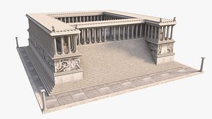 Zeus Altar Pergamon 3D model
