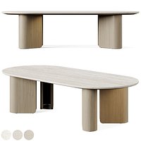 Arhaus Jaira Coffee Oval Table