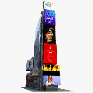 Ramada Renaissance Times Square Low Poly