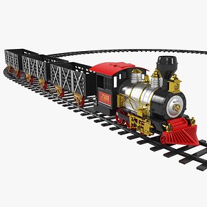 3D classic train set kids