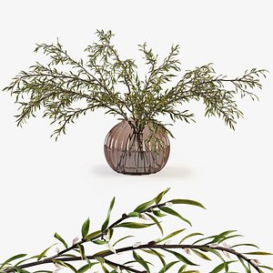 3D model Branches in a vase 019