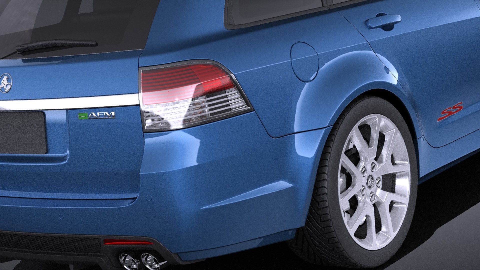 3d Holden Ve Ii Model