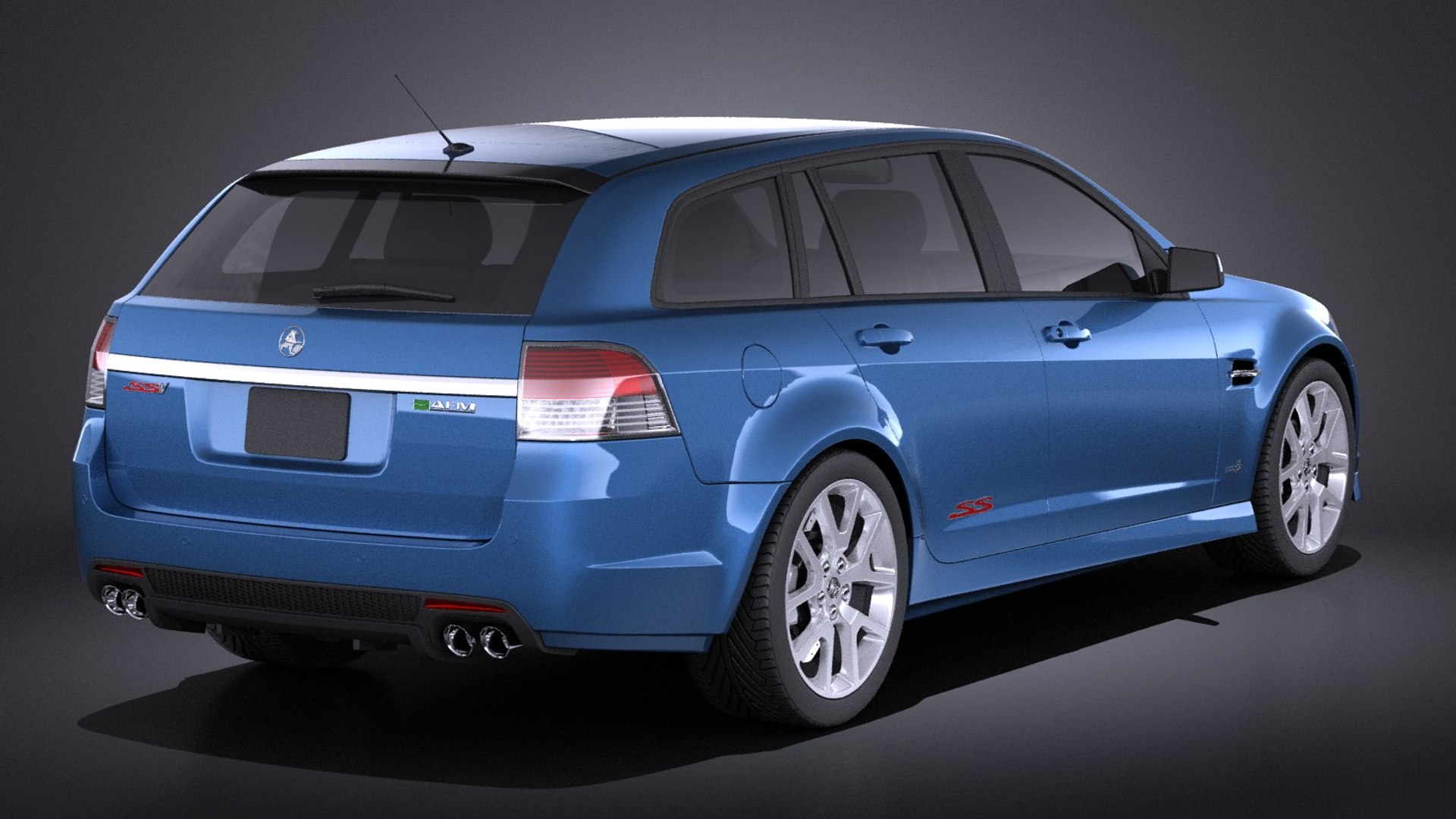 3d Holden Ve Ii Model