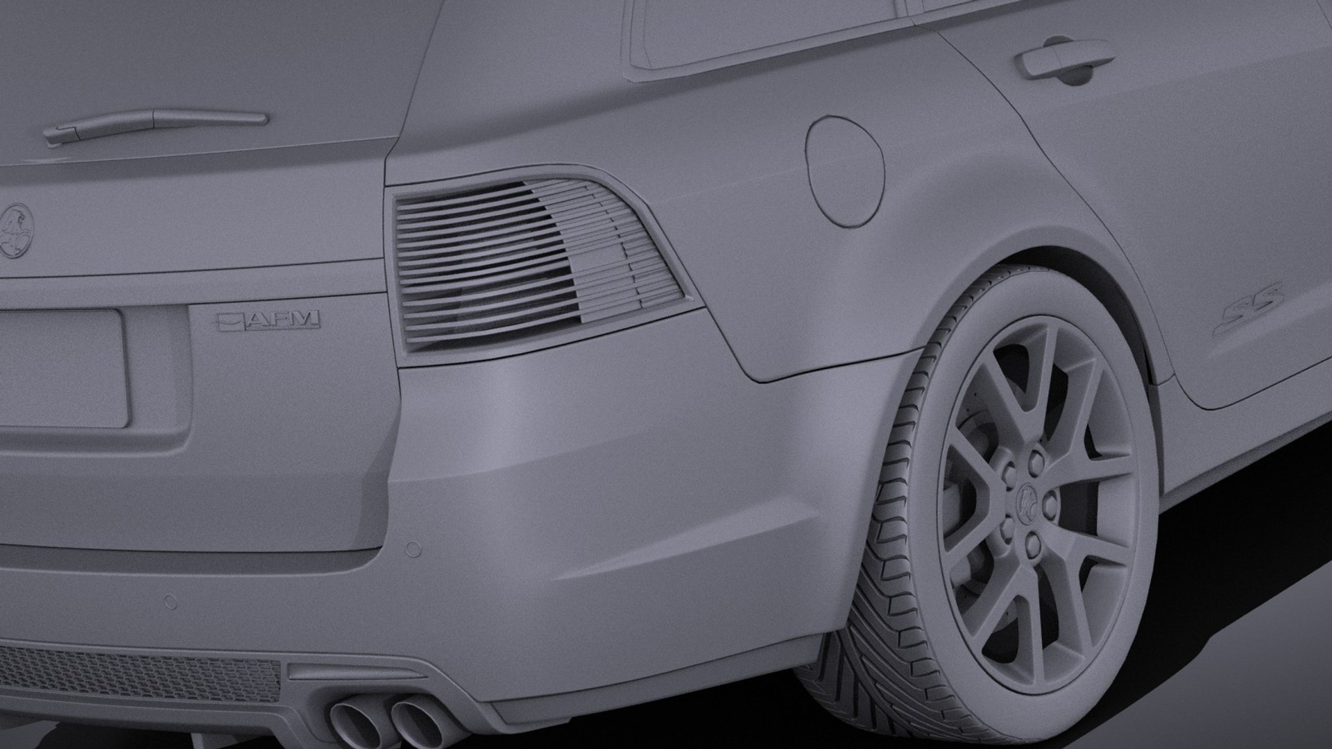 3d Holden Ve Ii Model
