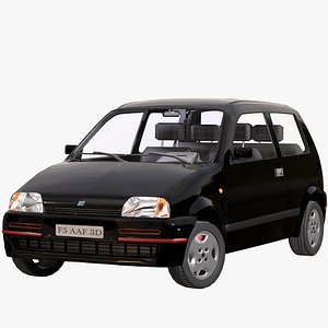 3D fiat 500 sporting