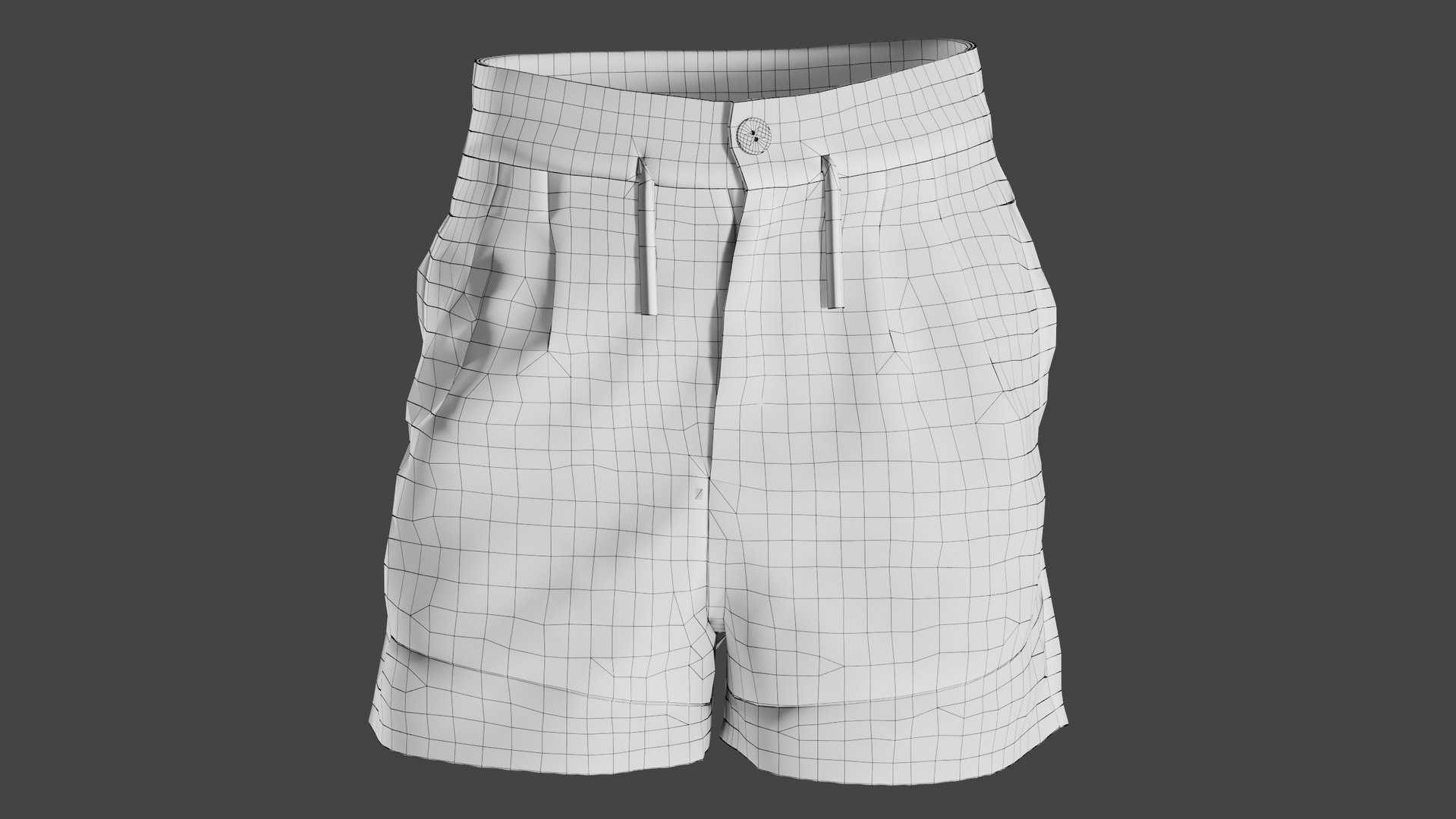 3D base mesh shorts - TurboSquid 1589805